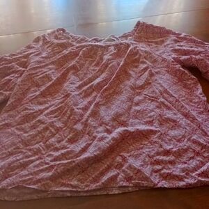 🌻 3 for $12🌻Dana Buchman Women's Pheasant Blouse Size Medium